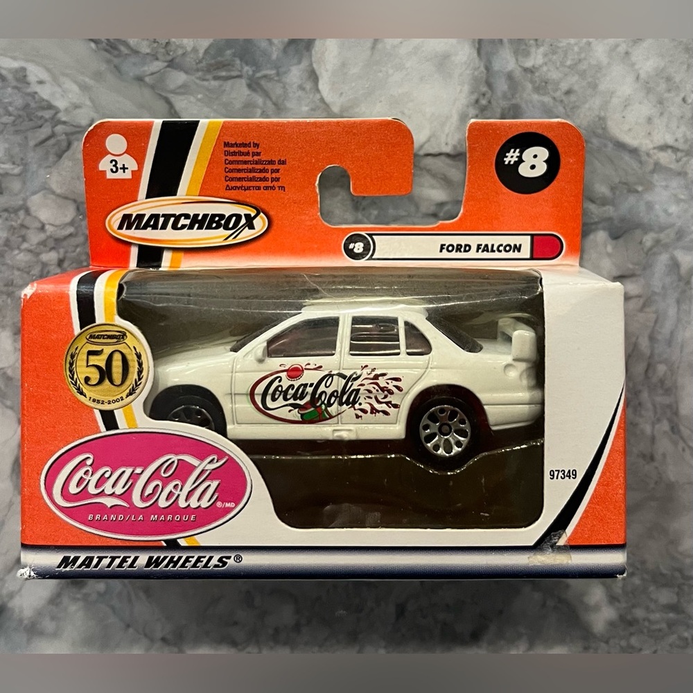 CocaCola Ford Falcon #8 
Matchbox Mattel Wheels